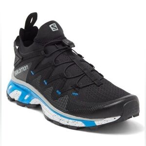 Salomon XT-RUSH Black and Blue Trail Running Shoes